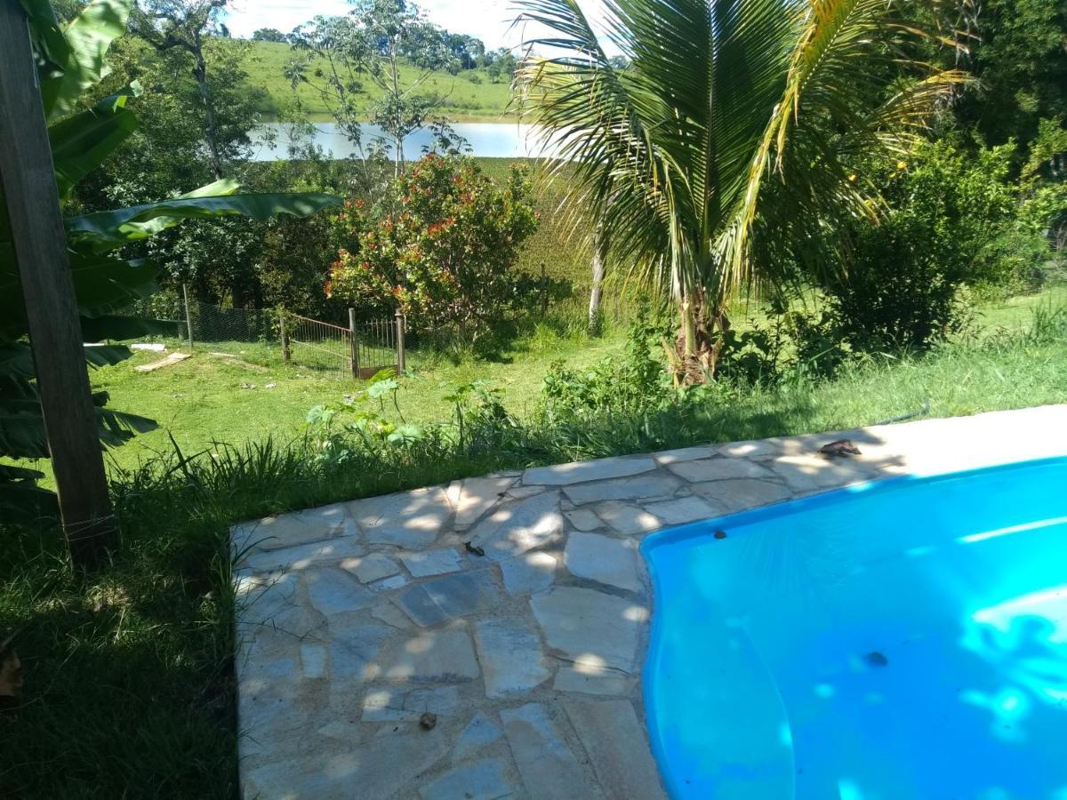 Casa Com Piscina Fundo Pra Represa E Ar Condicionado Casinhabrancadevaranda Ijaci Экстерьер фото