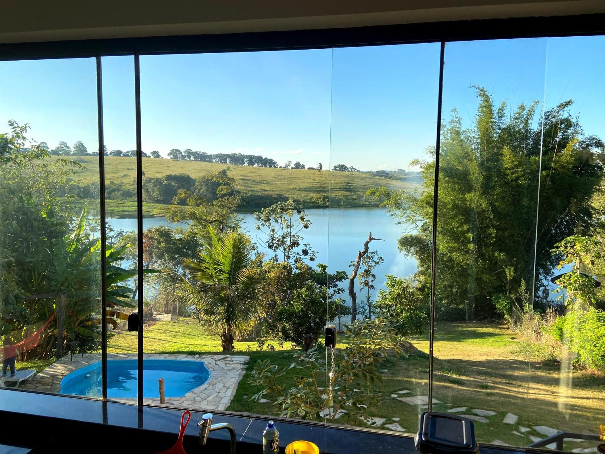 Casa Com Piscina Fundo Pra Represa E Ar Condicionado Casinhabrancadevaranda Ijaci Экстерьер фото