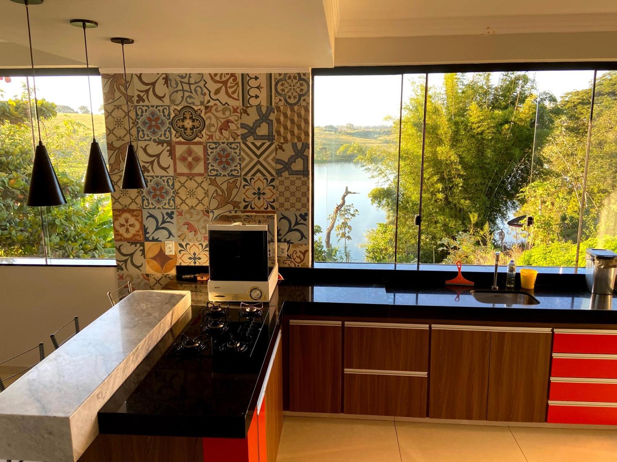 Casa Com Piscina Fundo Pra Represa E Ar Condicionado Casinhabrancadevaranda Ijaci Экстерьер фото