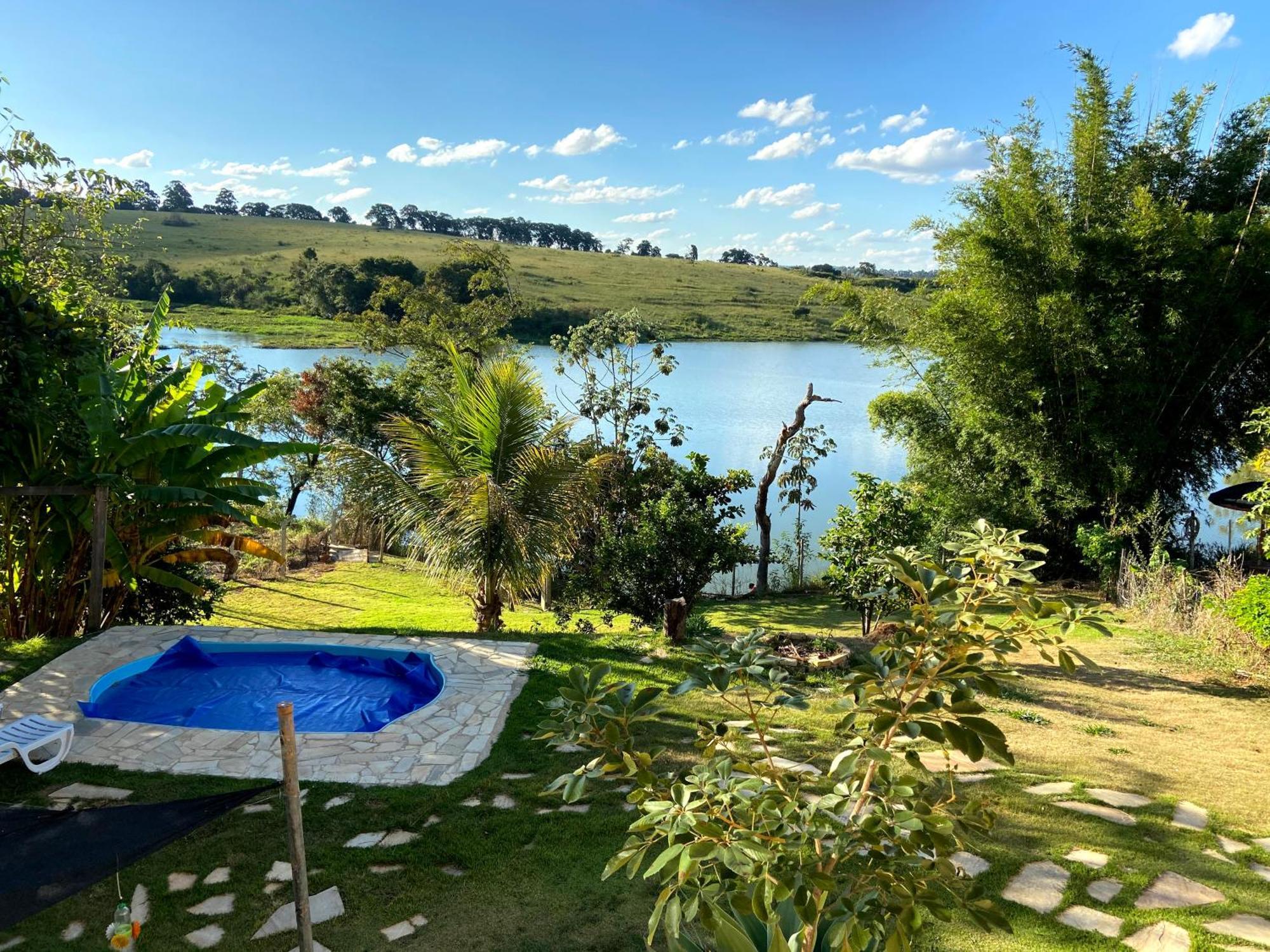 Casa Com Piscina Fundo Pra Represa E Ar Condicionado Casinhabrancadevaranda Ijaci Экстерьер фото